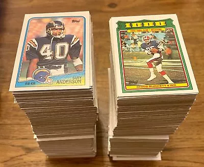 1988 Topps Football Cards 251-396 (NM) - You Pick - Complete Your Set • $0.99