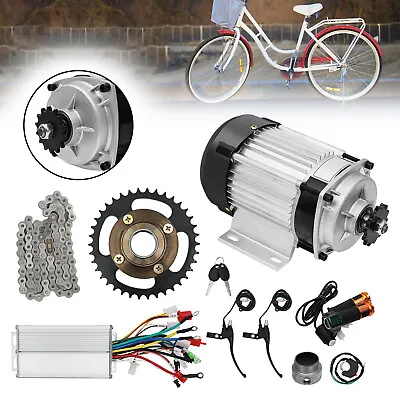 750W 48V Electric Brushless Geared Motor Kit For E-Tricycle Rickshaw Bikes • $194.75