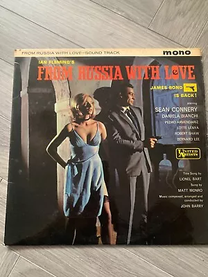 James Bond 007 - From Russia With Love  Original Movie Soundtrack LP 1963 • £19.99