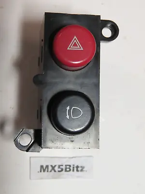 Mx5 Mk1 Hazard Popup Light Switch Early Type With Red Button Good Bulbs • $24.80