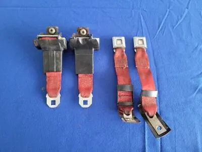 1987-1993 Ford Mustang GT 5.0L Convertible Rear Pair Seat Belt Retractor 2298 • $99.99