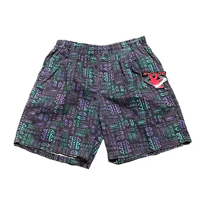 Vintage Gotcha Shorts Men's 32 All Over Print Blue 90s 80s Surf Skate • $59.99