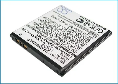 £13.25 • Buy Li-ion Battery For Sony-Ericsson Xperia Tipo Dual K Xperia Neo V Xperia ST21 ST2