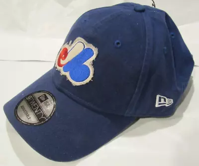 NWT MLB New Era 9Twenty Baseball Hat-Montreal Expos Hat Royal Blue OSFM • $34.99