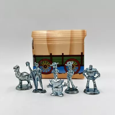 MONOPOLY Toy Story Edition Complete Set Of 6 Pieces Metal Game Tokens Movers • $12