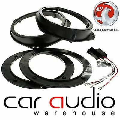 Vauxhall Corsa C Combo 2001-2011 6.5  17cm/13cm Front Door Van Speaker Adaptors • £14.95
