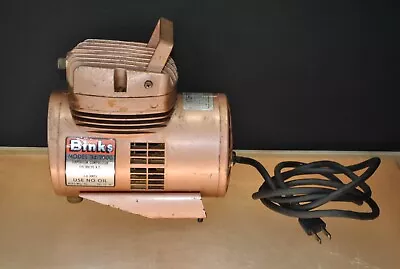 Vintage Binks 34-2000 Airbrush Air Compressor-works • $50