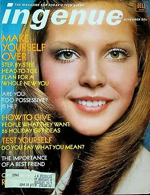 Ingenue Magazine November 1972 Rod Stewart Laura Alvarez  • $28.21