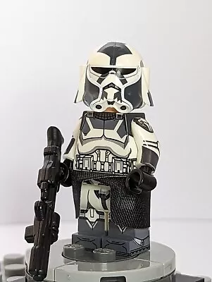LEGO Star Wars Custom Printed Minifig 104th Wolfpack Clone Heavy Captain Raha • $23.39