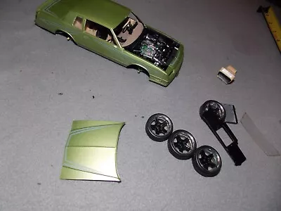 Vintage 1970's/80's? Monte Carlo? Built Model Car Kit Parts Junkyard Estate Find • $29.99