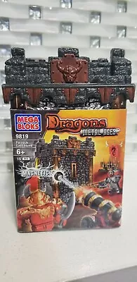 2005 Mega Bloks Dragons Metal Ages Sealed 9819 Ferroch Last Stand Magnetic Otaku • $14.92