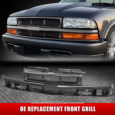 For 98-05 Chevrolet S10 Pickup OE Style Front Bumper Grille W/ Emblem Provision • $100.23