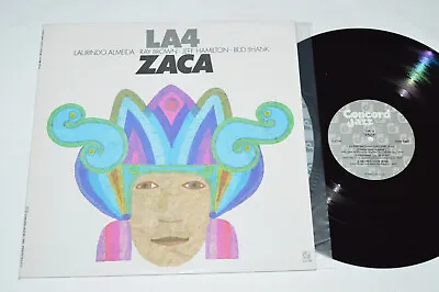 LA4 Zaca LP 1980 Concord Jazz Records L.A.4 CJ-130 Made In USA VG+/VG+ • $16.35