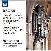 Max Reger : Reger: Chorale Fantasia On 'Ein Feste Burg Ist Unser Gott'/... CD • £7.17