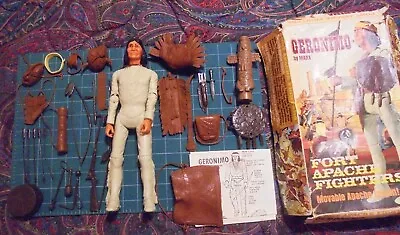 Marx Johnny West Geronimo #6 W 29/32 Accessories And Box Cherokee Eagle • $39.95