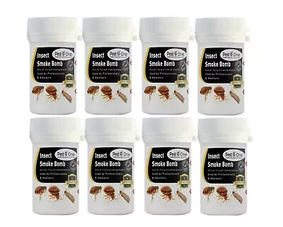 Effective Insect Control: 8 X Flea Treatment For Home Greenhouse Dog/Cat Room • £21.95