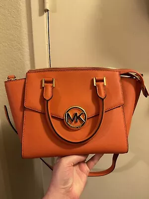 Michael Kors Orange Handbag • $75