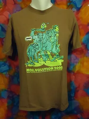 Moe. - Band - Moe.volution - 2005 Atlanta Tour - T-shirt - Brown - M • $30