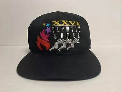 Vintage Hanes Collection 1990s Atlanta Olympic Games XXVI Trucker Cap • $17.99