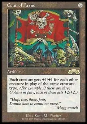 Coat Of Arms - Heavy Play English MTG Exodus • $16.80