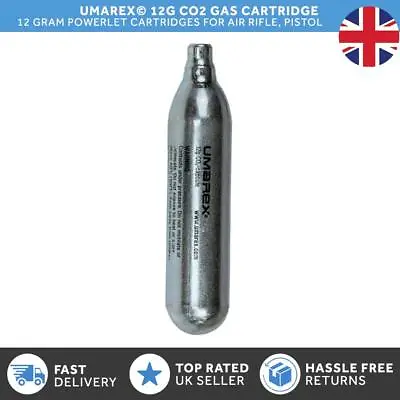 £21.85 • Buy Umarex Gas Capsule Cartridge 12g Co2 | Air Rifle Pistol Gun Powerlet | Multi