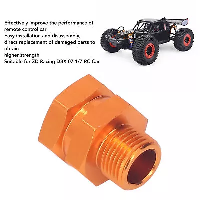 Metal Aluminium Alloy 17mm Hex Wheel Hub Adapter For ZD Racing DBX07 1/7 REL • £8.97