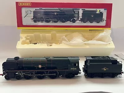 HORNBY OO R2967 BR 4-6-2 Merchant Navy Class Lam & Holt Lne Loco NEW Boxed NICE • $175.50