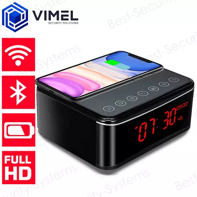 $255 • Buy WIFI Security Alarm  Camera Wireless Charging Station Spy Hidden