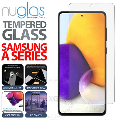 Nuglas Tempered Glass Screen Protector For Samsung Galaxy A72 A20 A42 A12 A52 5G • $9.90