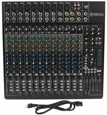 New Mackie 1642VLZ4 16-channel Compact Analog Low-Noise Mixer W/ 10 ONYX Preamps • $639.99