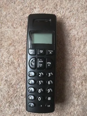 £9.95 • Buy BT Graphite 1100 1500 Cordless Phone Additional Replacement Handset Black B