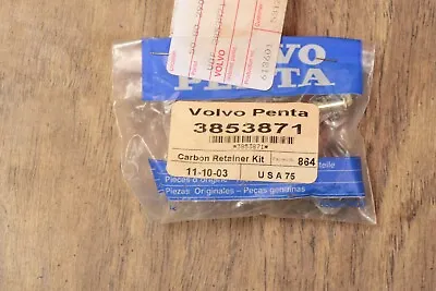 Volvo Penta 3853871 Carbon Retainer Kit 3.0 4.3 5.7 7.4 Liter • $30