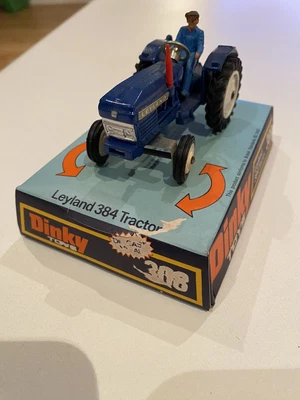 $49.99 • Buy Dinky Toys 308 Leyland Tractor 384 Near Mint & Origional Box.