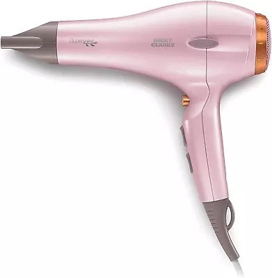 Nicky Clarke NHD191 2200W SuperShine Rose Ionic Hair Dryer High Performance • £29.99