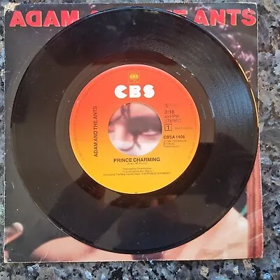 Adam And The Ants - Prince Charming / Christian D'Or (CBS - CBS A1408) • £3.95