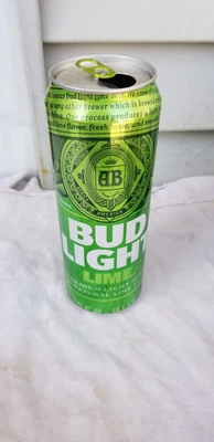 $1.50 • Buy 1 Int 9 Oz  Bud Light Lime  Alumnum1 Beer Can Cans Empty Dow