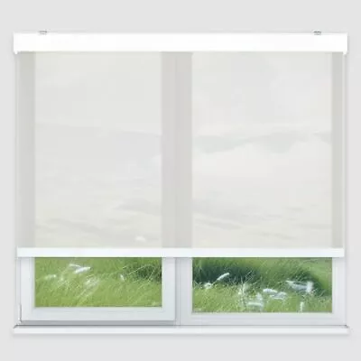 Cordless Solar Shades Roller Blinds For Windows Light Filtering 3% Openness 9... • $172.52