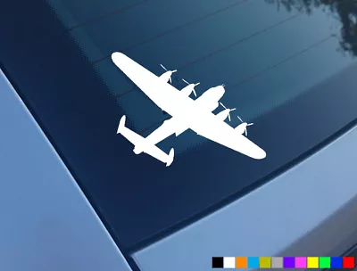 Avro Lancaster Bomber Car Stickers Decals Van Novelty Bbmf Ww2 Raf Funny Vinyl • £9