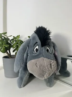 Disney Store Winnie The Pooh Large Eeyore Plush Soft Toy 15” Approx  • £9.99