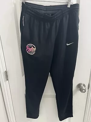 Nike Pulse Volleyball Club Est. 2014 Black Pants Women's Size Large • $14.99