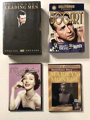 Lot Of  3/Classic Hollywood DVDs-NEW- Leading Men- Loretta Young- M Monroe • $20.50