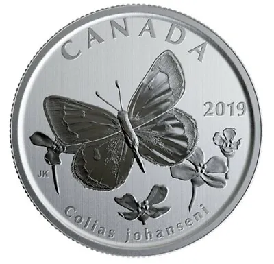  Canada 50 Cents Coin  Wildlife Treasures Butterfly Uncirculated 2019 • $13.13