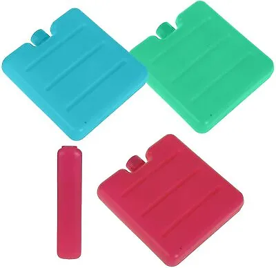 £3.25 • Buy 3x Mini Freezer Blocks Ice Reusable Cool Pack Cooler Bag Picnic Work Lunch Box