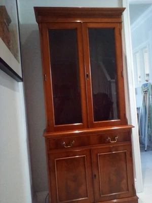 £35 • Buy Reproduction Mahogany Display Cabinet/Cupboard