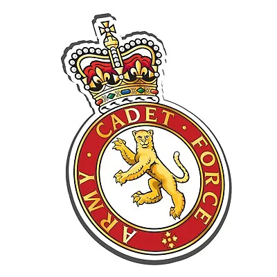 The Army Cadet Force Sticker - British Army - Acf Cadets • £2.49