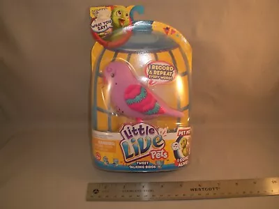 NIB Little Live Pets Delicate Dee - Tweet Talking Bird - Records & Repeats • $9.99