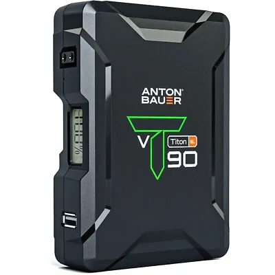 $364.95 • Buy Anton/Bauer Titon SL 90 95Wh 14.4V Battery (V-Mount) #8675-0116