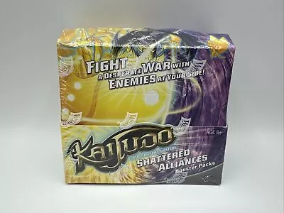 Kaijudo Shattered Alliances Booster Box 24 Packs New Factory Sealed • $159