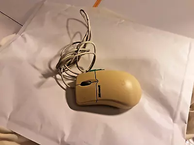 Vintage Microsoft IntelliMouse Trackball 1.3 A PS/2 Compatible 5V 20mA 3892A378 • £24.99