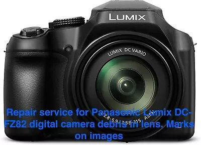 Repair Service For Panasonic Lumix DC-FZ82 Digital Camera Debris In Lens • £80